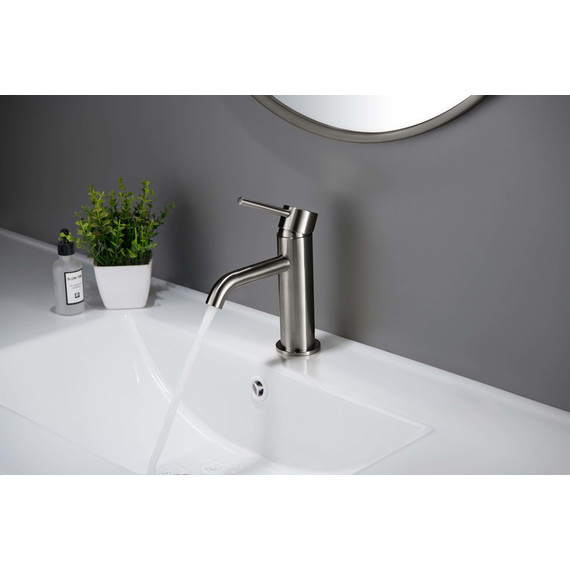 Смеситель для раковины Aquatek Европа AQ1310BGM, оружейная сталь, Цвет производителя: оружейная сталь - фото 3