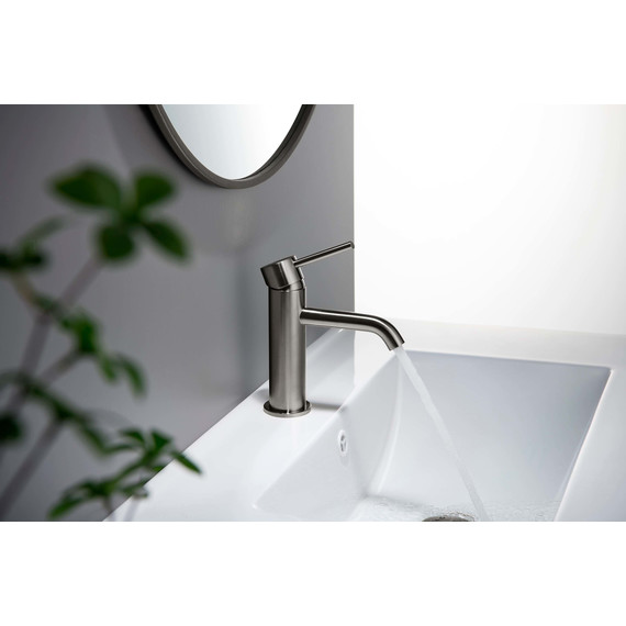 Смеситель для раковины Aquatek Европа AQ1310BGM, оружейная сталь, Цвет производителя: оружейная сталь - фото 6