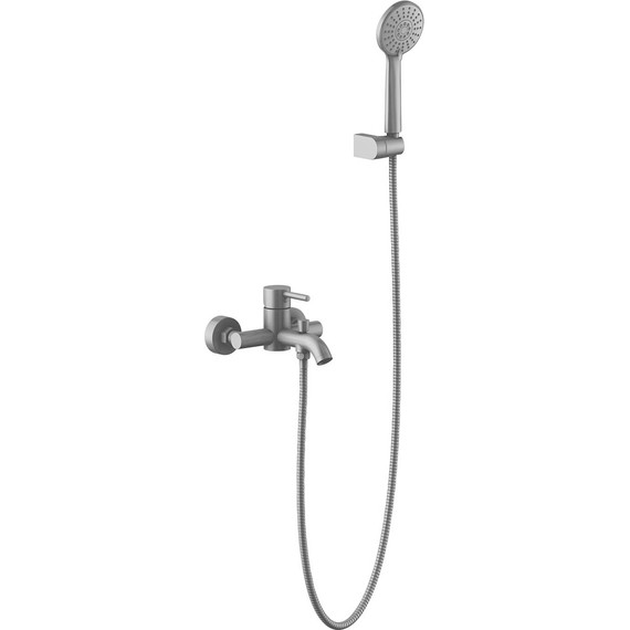 Смеситель для ванны Aquatek Европа AQ1349BGM, оружейная сталь, Цвет производителя: оружейная сталь - фото 2