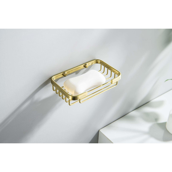 Мыльница Aquatek AQ4946BG, цвет золото шлифованное - фото 5