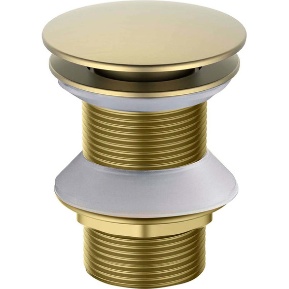 Донный клапан Aquatek AQ6003BG, золото шлифованное - фото 7