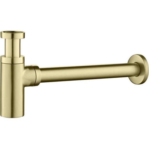 Сифон для умывальника Aquatek AQ6012BG, золото шлифованное - фото 2