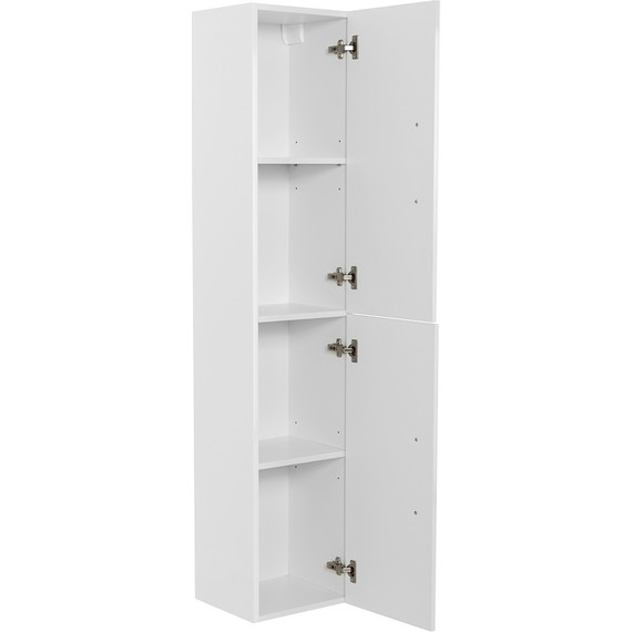 Пенал подвесной BelBagno AURORA-1600-2A-SC-BO-P-R 35 см, правый, Bianco Opaco - фото 3