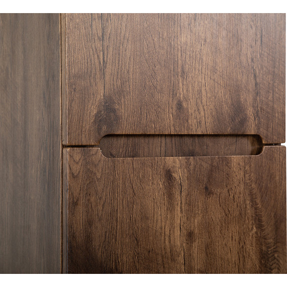 Пенал подвесной BelBagno ETNA-1500-2A-SC-RW-P-L 40 см, левый, Rovere Moro - фото 5