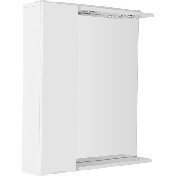 Зеркало-шкаф BelBagno 60 см MARINO-SPC-600/750-1A-BL-P-L, Bianco Lucido - фото 2