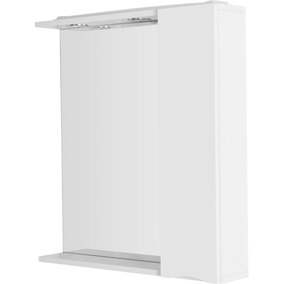 Зеркало-шкаф BelBagno 70 см MARINO-SPC-700/750-1A-BL-P-R, Bianco Lucido - фото 2