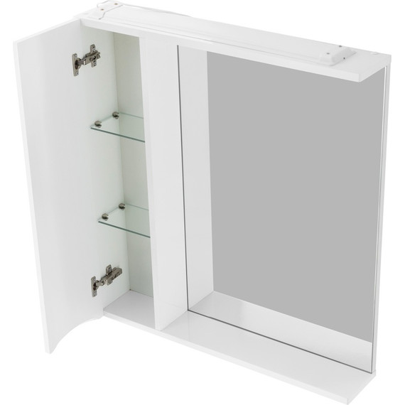Зеркало-шкаф BelBagno 60 см MARINO-SPC-600/750-1A-BL-P-L, Bianco Lucido - фото 10
