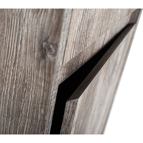 Пенал подвесной BelBagno KRAFT-1600-2A-SC-PP-R 35 см, правый, Pino Pasadena - фото 5