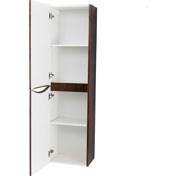 Пенал подвесной BelBagno FLY-MARINO-1500-2A-SC-RW-P-L 40 см, левый, Rovere Moro - фото 3