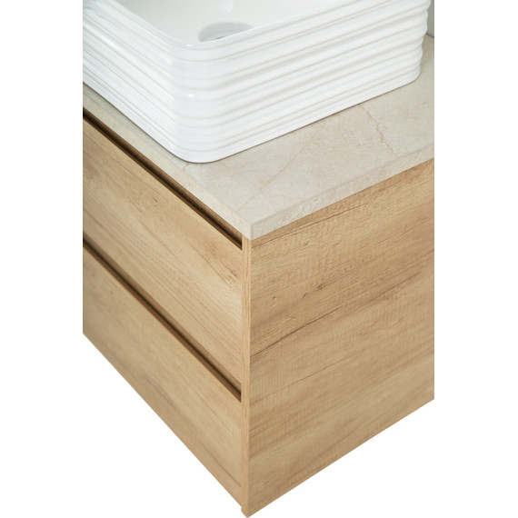 Столешница BelBagno Bellagio 100 см KEP-100-MCO-W0, Marmo Crema Opaco - фото 4