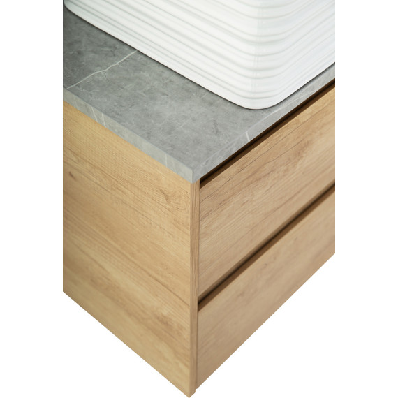 Столешница BelBagno Bellagio 100 см KEP-100-MGL-W0, Marmo Grigio Lucido - фото 4