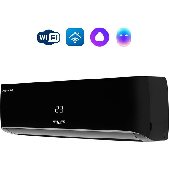 Сплит-система инверторного типа Shuft Asgard DC Black SFTHAI-09HN8/BL - фото 