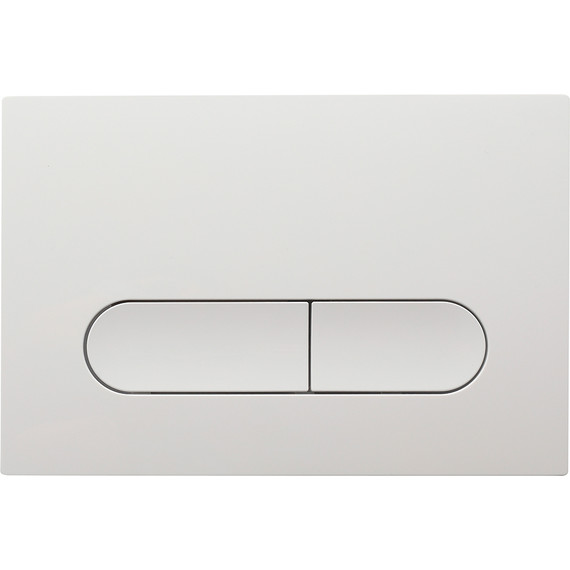 Кнопка смыва Veconi Flush FLV3-W, белый глянцевый - фото 