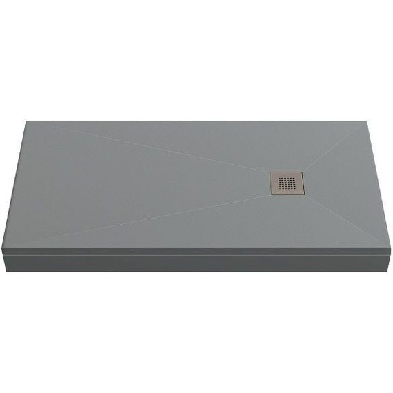Каменный поддон Bas Essentia 120x90 см, графит - фото 5