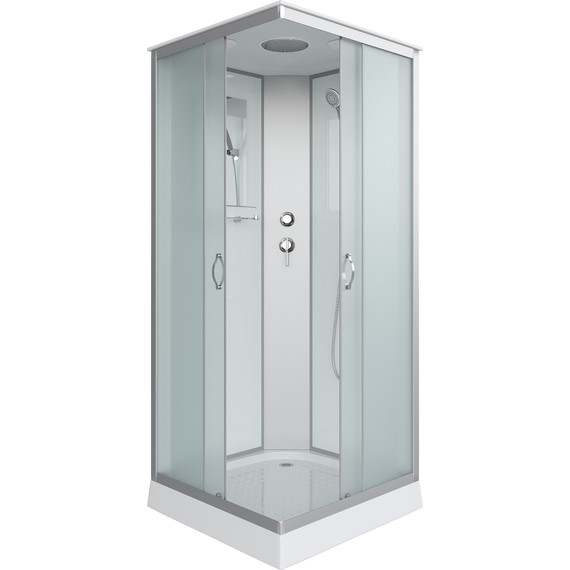 Душевая кабина Niagara 90x90 см 11011423, серебро/матовое - фото 2