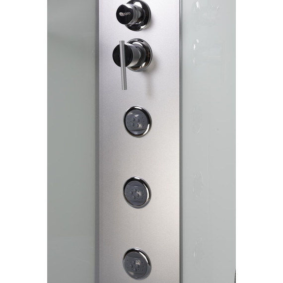 Гидробокс Niagara 130x90 см 333944RBKG, серебро/матовое - фото 15