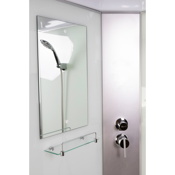 Душевая кабина Niagara 80x80 см 23071424, серебро/матовое - фото 4