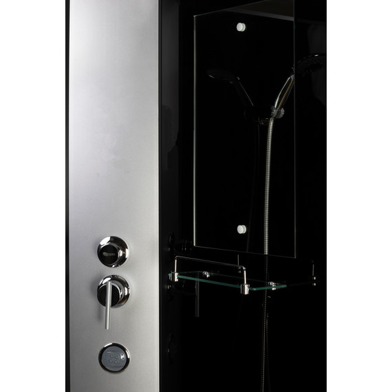 Гидробокс Niagara 80x80 см 25071434BKTG, серебро/тонированное - фото 5