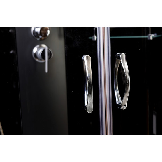 Душевая кабина Niagara 90x90 см NG-6501-14BK, чёрный/тонированное - фото 7