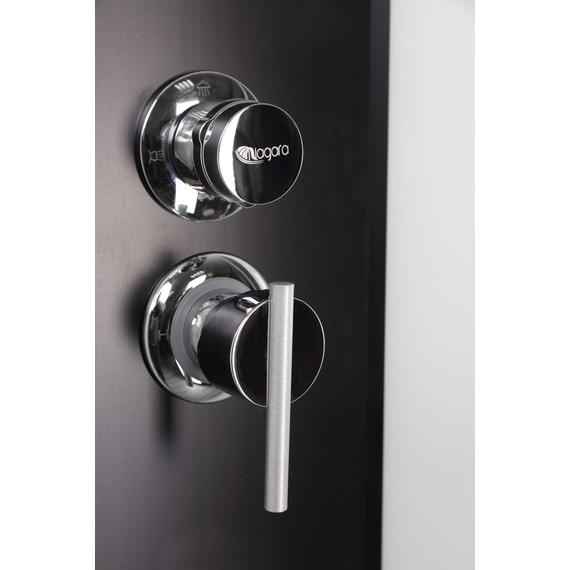 Душевая кабина Niagara 80x80 см NG-6707-14BKT, чёрный/прозрачное - фото 6