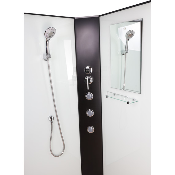 Гидробокс Niagara 90x90 см 67081414BKTG, чёрный/прозрачное - фото 5