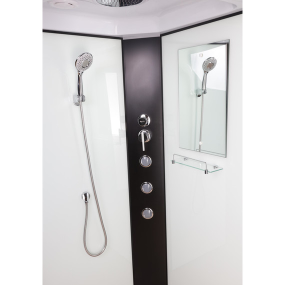 Гидробокс Niagara 80x80 см 67071414G, чёрный/прозрачное - фото 4