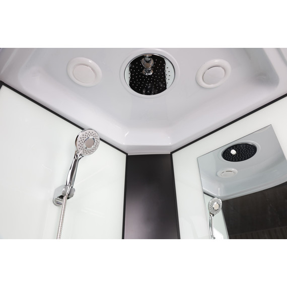 Душевая кабина Niagara 80x80 см 67071414, чёрный/прозрачное - фото 12