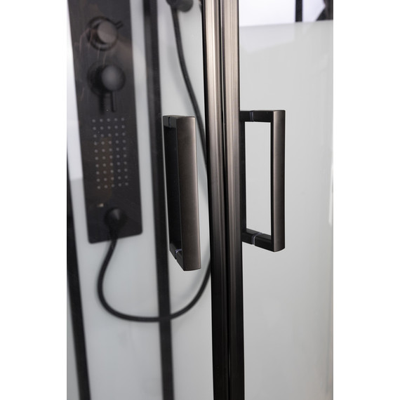 Гидробокс Niagara 90x90 см 69010134GBLACK, чёрный/тонированное - фото 10