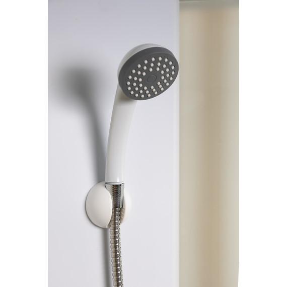 Душевая кабина Niagara 110x80 см P110/80/40L/MT/BK, белый/матовое - фото 6