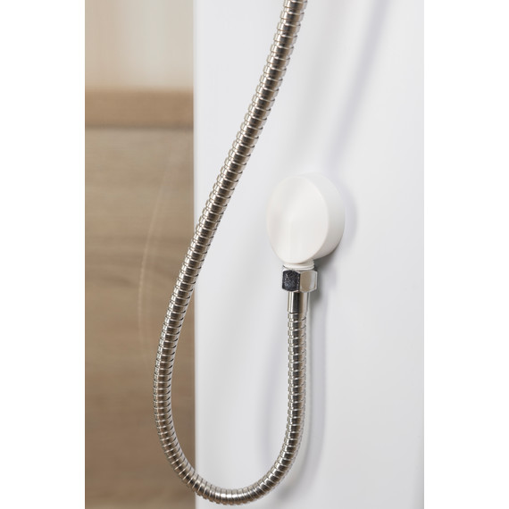 Душевая кабина Niagara 80x80 см P80/40/MT/BK, белый/матовое - фото 7