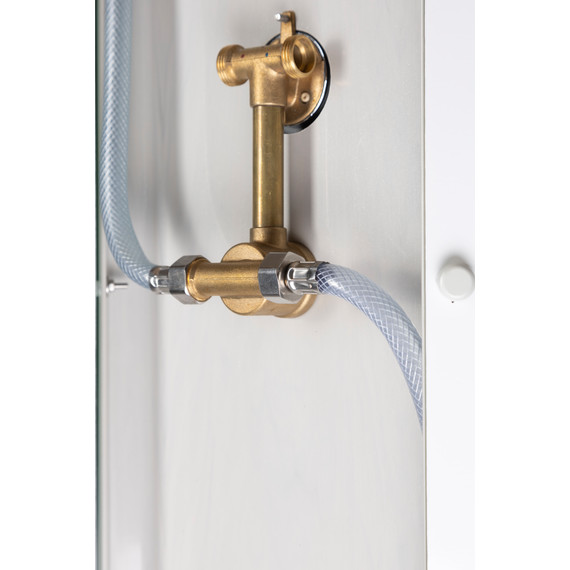 Душевая кабина Niagara 100x80 см P100/80/26Q/MT/BK, белый/матовое - фото 8