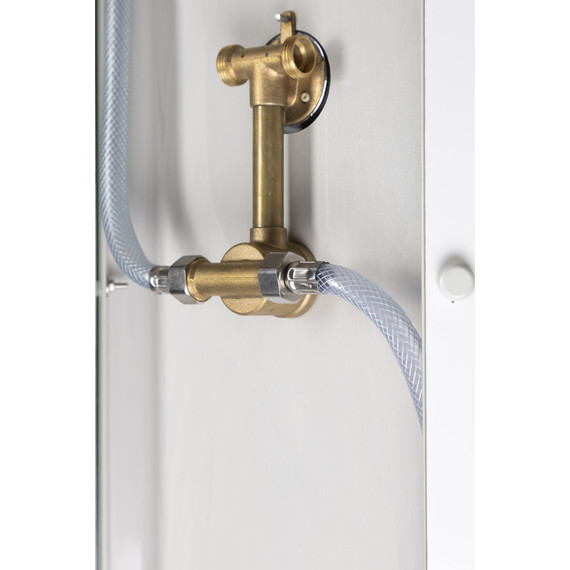 Душевая кабина Niagara 110x80 см P110/80/26R/MT/BK, белый/матовое - фото 8