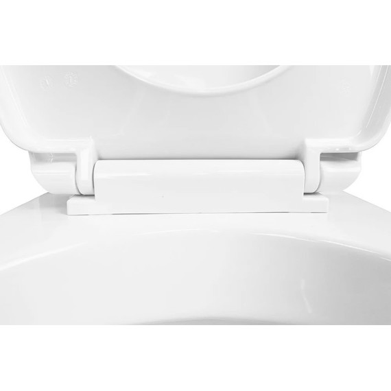 Инсталляция с подвесным унитазом комплект: Grohe Rapid SL 38772001 с подвесным безободковым унитазом Creo Ceramique Project PR1100N сиденье микролифт, крепление, кнопка смыва хром - фото 10