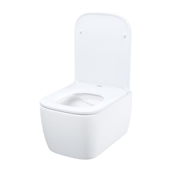 Унитаз подвесной безободковый Iddis Bridge BRIRNSEi25 с тонкой крышкой микролифт - фото 2