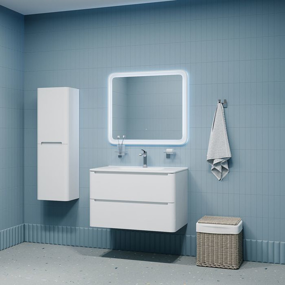 Пенал подвесной Iddis Edifice 35 см EDI35W0i97, белый - фото 3