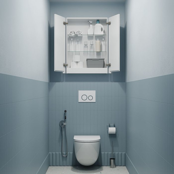 Шкаф подвесной Iddis Edifice 60 см EDI60W0i97, белый - фото 5