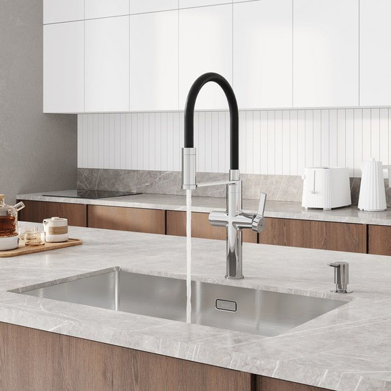 Смеситель для кухни Iddis Ikon IKNSBFFi05, Цвет производителя: хром - фото 2