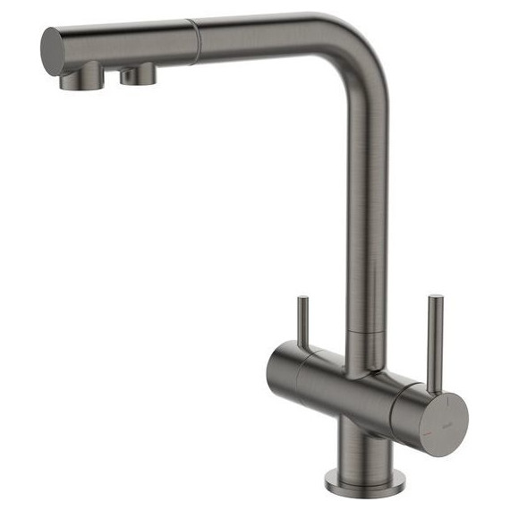 Смеситель для кухни Iddis Umbra UMBGMPFi05, графит матовый, Цвет производителя: графит матовый - фото 