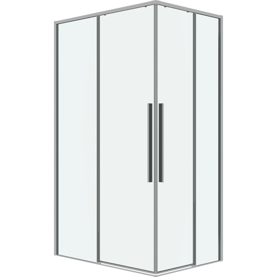 Душевое ограждение Grossman Galaxy 110x80 см 300.K33.01.1180.10.00, хром/прозрачное - фото 3