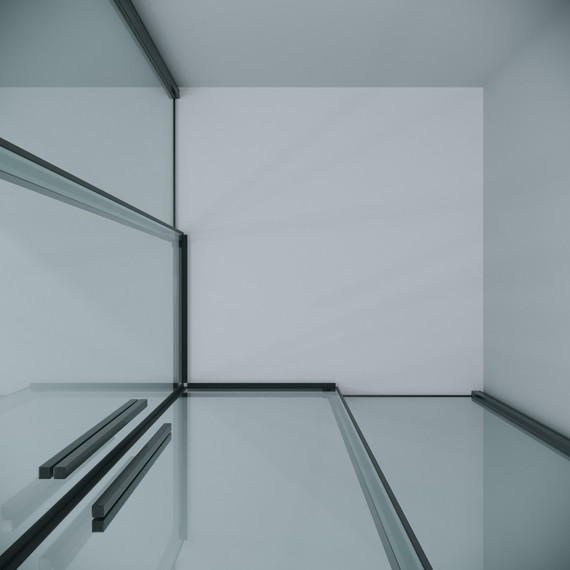 Душевое ограждение Grossman Galaxy 70x70 см 300.K33.01.7070.42.00, графит сатин/прозрачное - фото 7