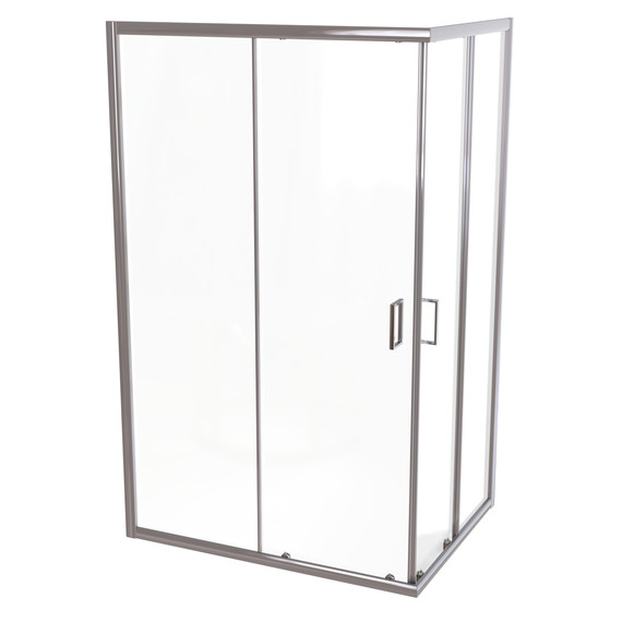 Душевое ограждение Taliente 120x80 см TA-08120-1CP, хром/прозрачное - фото 