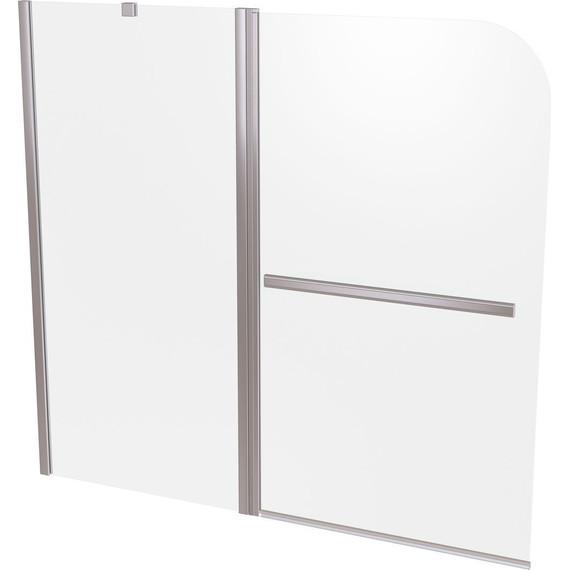 Шторка для ванны Taliente 120 см TA-1214CP, хром/прозрачное - фото 2