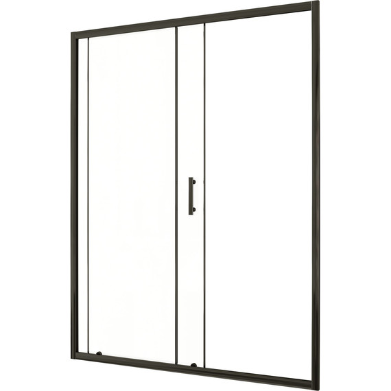 Душевая дверь Taliente 130 см TA-130-1CB, чёрный/прозрачное - фото 2