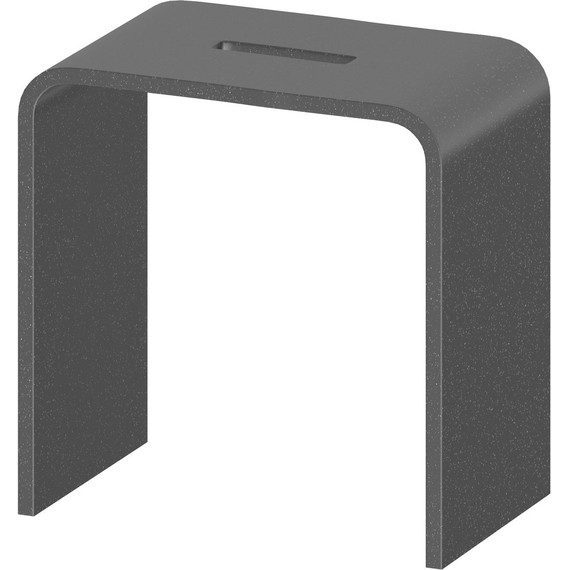 Стул для душевых кабин Taliente Sgabello TA-STOOL41-nero, чёрный - фото 