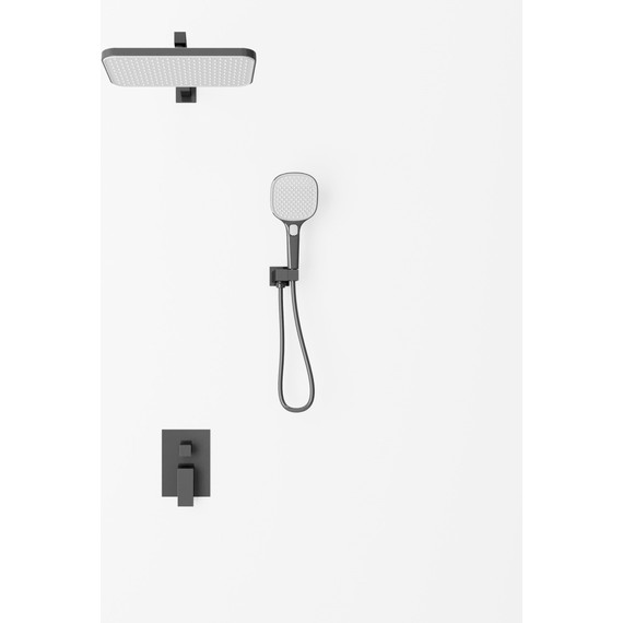 Душевая система для душа Veconi AV-410-B-C4, чёрный матовый, Цвет производителя: чёрный матовый - фото 2