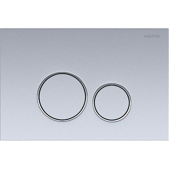 Инсталляция с подвесным унитазом комплект: Aquatek Standard INS-0000012 с подвесным безободковым унитазом Поларис AQ0700-01 сиденье микролифт, крепление, кнопка смыва хром матовая KDI-0000019 - фото 3