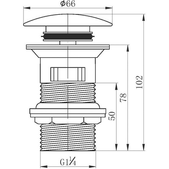 Донный клапан Imprese Grafiky ZMK041807500 - фото 2
