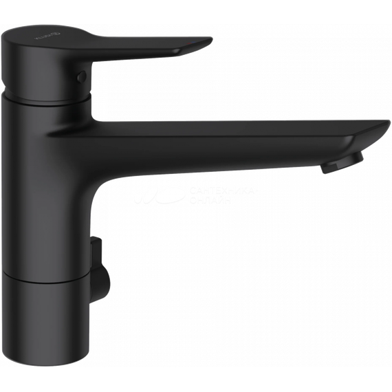 Смеситель для кухни Kludi Mix 329063975, черный матовый - фото 