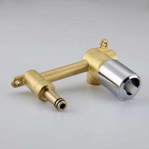 Смеситель для раковины настенный Gappo G06 G1206, Цвет производителя: хром - фото 4