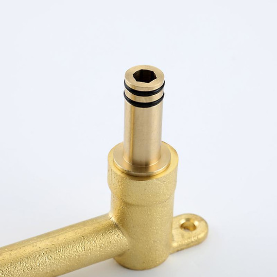 Смеситель для раковины настенный Gappo G06 G1206, Цвет производителя: хром - фото 7